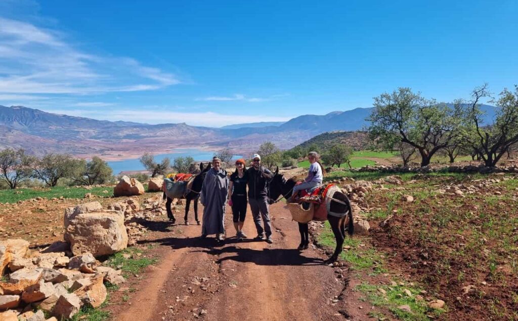 Randonnée et écotourisme autour du lac Bin El Ouidane